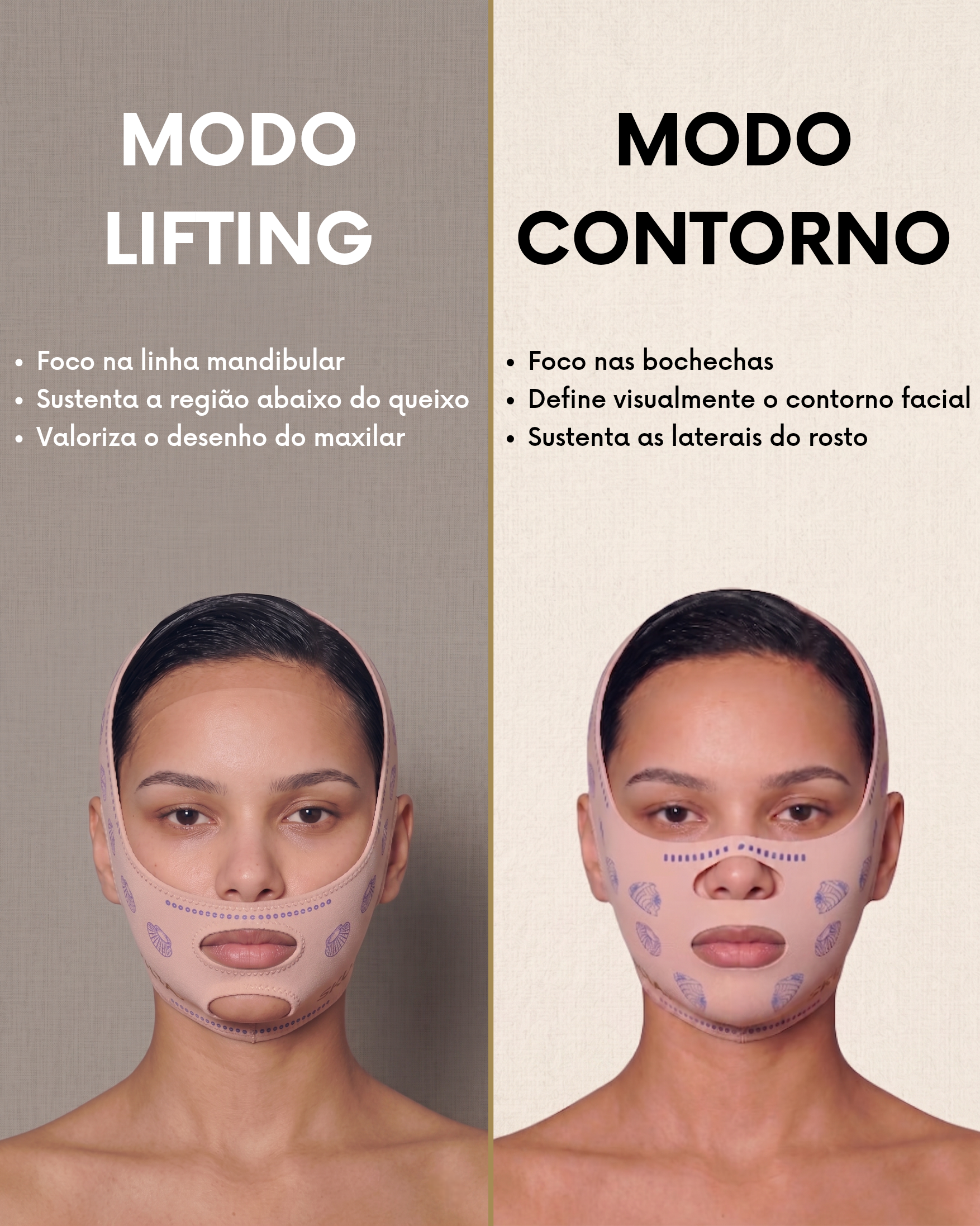 Máscara de Contorno Facial
