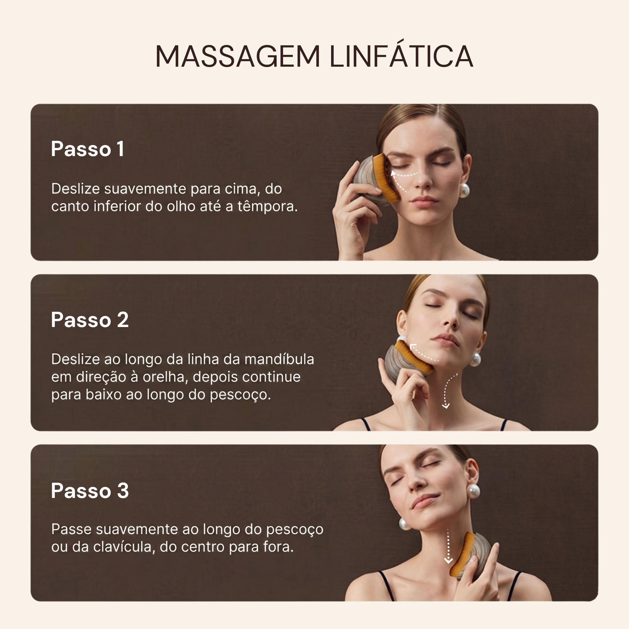 Escova de Drenagem Linfática